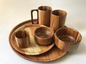 Wooden Dinner Set