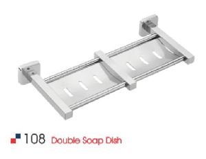 Stainless Steel Double Soap Dish