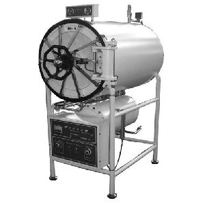 4 KW Horizontal Cylindrical Autoclave