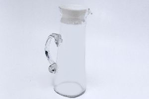 Glass Water Jug with Lid