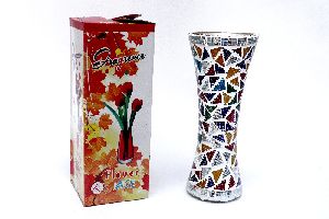 Glass Flower Vase Mosiac