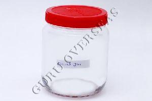 Glass Grocery Jar