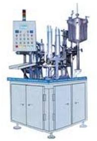 Double Head Curd Cup Filling Machine