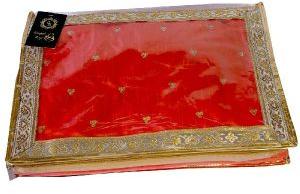 3 Inch Base Tissue Golden Saree Cover