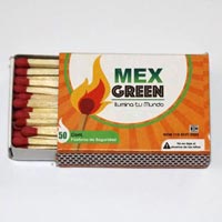 Mex Green Safety Matches