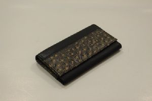 Ladies Printed Leather Wallet