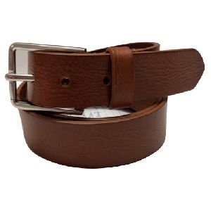 Mens Plain Leather Belt