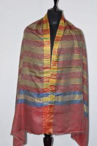 Zari Border Pashmina Stole