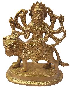 Durga Ji Brass Idol
