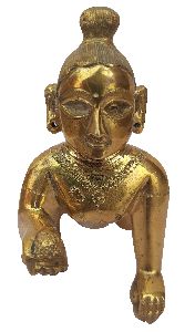Laddoo Gopal Brass Idol