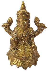 Maa Laxmi Brass Idol