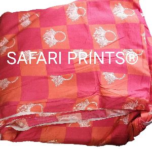 Rayon Printed Fabric (Sanganeri Print )