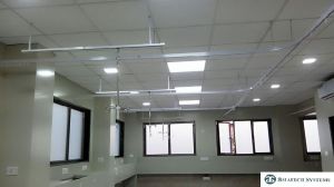 hospital curtain track system