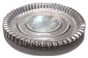 Eco Friendly Silver Paper Plates