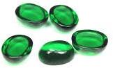 Emerald Cabochon Beads