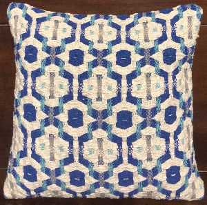 Mosaic Handwoven Cotton Cushion Cover