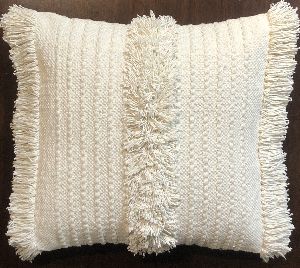 Purity Handwoven Cotton Cushion Cover