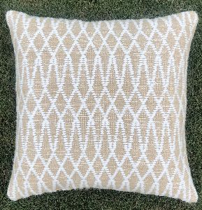 Shisha Both Front and Back Handwoven Outdoor Polyester Cushion Cover