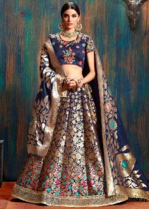 Banarasi Lehenga Dress Material