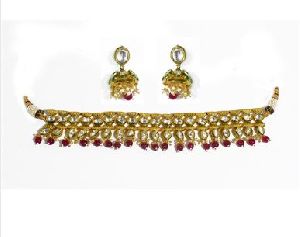 NS-811 Kundan Bridal Necklace Set