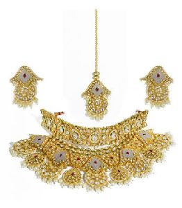 NS-859 Kundan Bridal Necklace Set