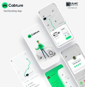 Lilac Cabture - taxi booking software