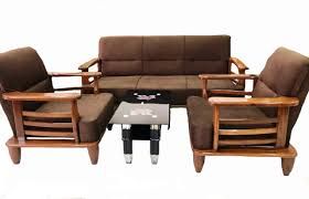 Wooden Sofa Set