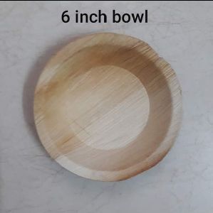 6 Inch Areca Leaf Bowl