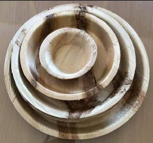 Round Areca Leaf Disposable Plate