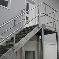 metal staircase