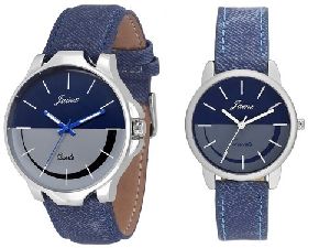 Couple Blue Wrist Watch