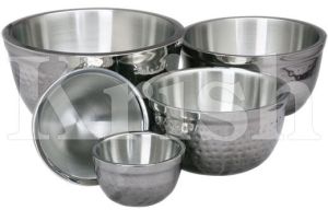 DW German Mixing Bowls - Hammered