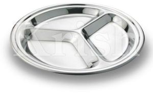 Round Compartment Tray- Equal Comp.