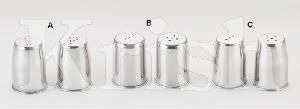 S &B Eco SS Lid Salt Pepper Set