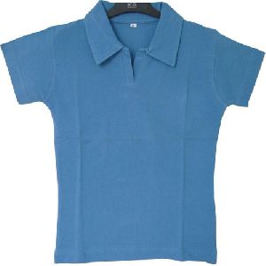 Women Polo Neck T-Shirt