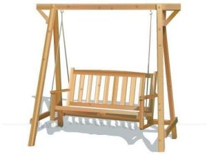 Wooden Swing Chair