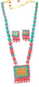 Dazzling Handmade Terracotta Necklace Sets