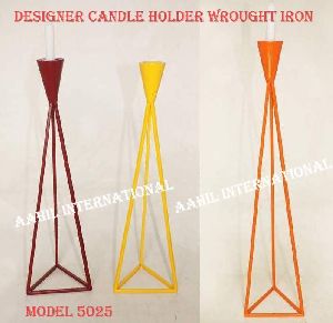 Iron Candle Holder