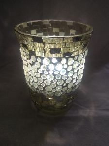 Mosaic Glass Hurricane