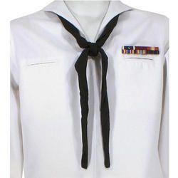 Cotton Navy White Uniform
