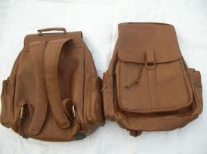 Leather Backpack Bag