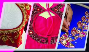 customized gowns making aari work service