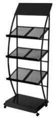 Black Newspaper Rack