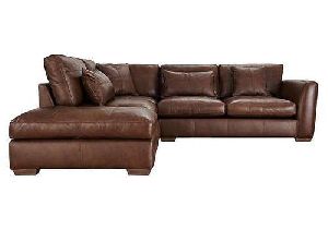Leather Corner Sofa Set
