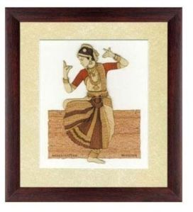 Acrylic Bharatnatyam Painting