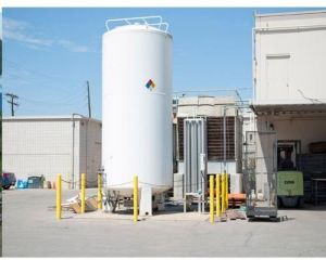 nitrogen gas storage tank