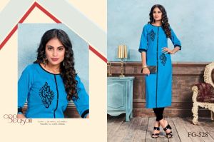 Jmv Designer Studio Present By Cotton Aplic Work Kurti