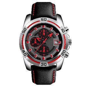 Jmv Designer Studio Present By Gmarks 9156 Red Sports Analog Watch - for Men