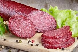 salami meat