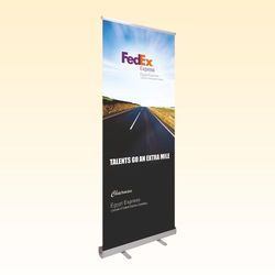 Alumina Roll Up Banner Stand